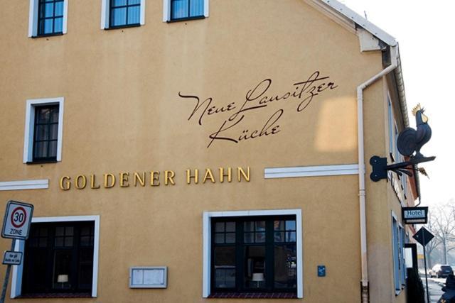 Gasthof Goldener Hahn Finsterwalde Bagian luar foto
